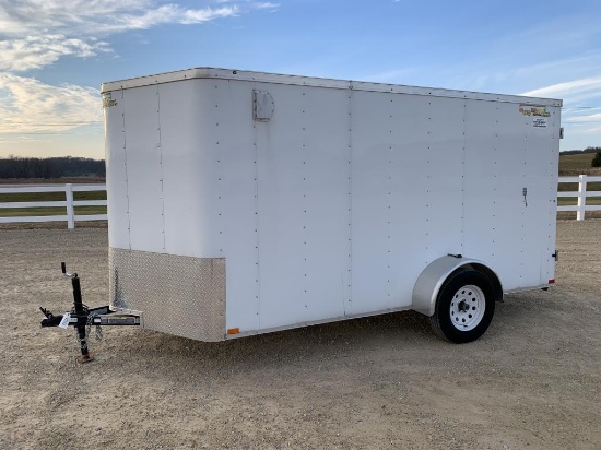 2017 Doolittle 6'x12' Enclosed Tag Trailer