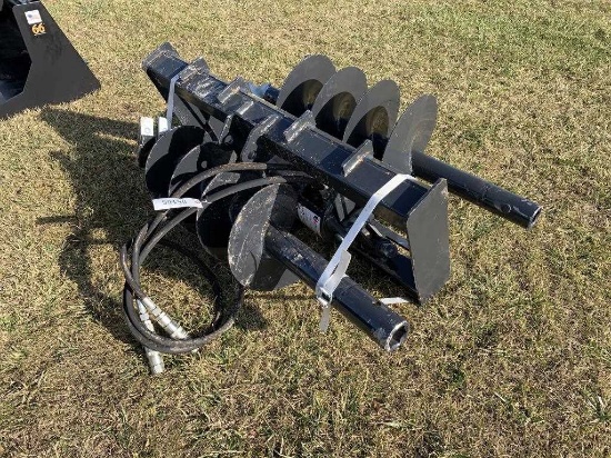 New Unused - JCT Post Hole Auger