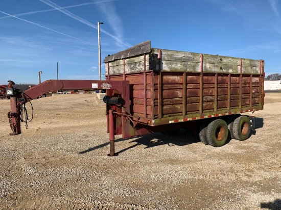 1996 Home Made Gooseneck Dump Trailer