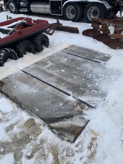 72" x 108"-1/2" Steel Sheets
