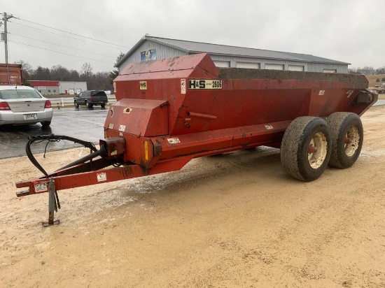 H & S 2606 Vertical Beater Spreader
