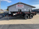 Unused 2021 PJ Low Pro 14'x7' Hyd Dump Trailer