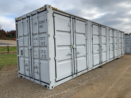 40' High Cube Four Multi-Door Container