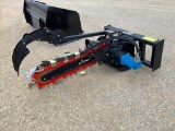 New - Unused 4' Skid Loader Trencher Attachment