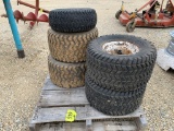 Pallet of Lawn Mower Tires