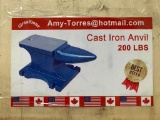 New Unused - Cast Iron 200 lb Anvil