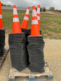 Pallet of New Road Cones