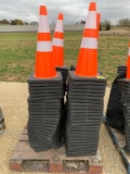 Pallet of New Road Cones