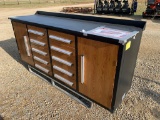 New 7' - 10 Drawer Toolbox / Work Bench