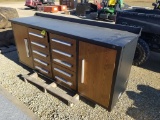 New 7' - 10 Drawer Toolbox / Work Bench