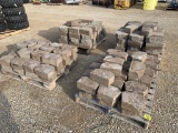 (4) Pallets of Retaining Wall Bricks