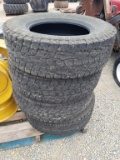 (4) Toyo LT 245/75R17 Tires