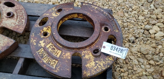 F & H WN162 REAR WHEEL WEIGHT