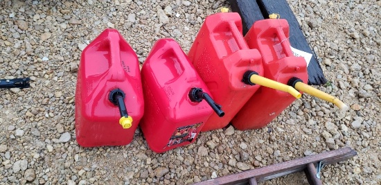 RED GAS JUGS