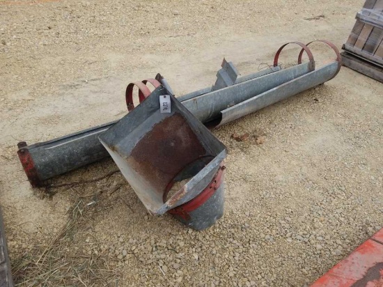 KEWANEE 500 ELEVATOR DRUM SPOUTS & HEAD PIECE