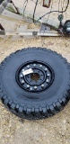 37 X 12.50 X 16.5 TIRE AND RIM