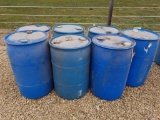 PLASTIC BARRELLS 55 GAL