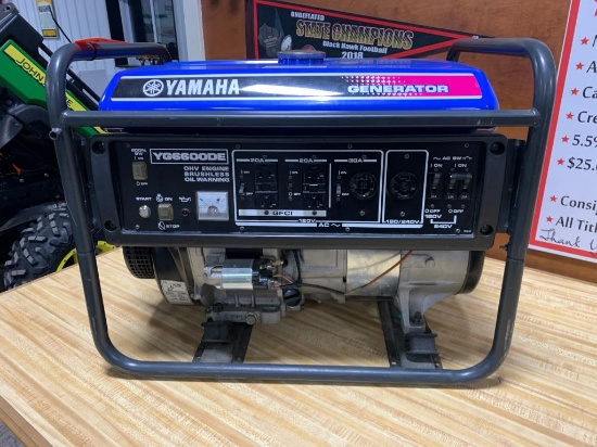 NEW - UNUSED - Yamaha YG6600 DE Generator