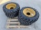 New 10-16.5 Tires on Case 8 Bolt Rims