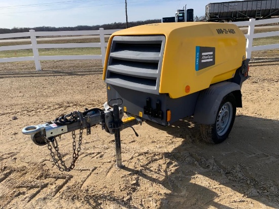 2018 Atlas Copco XAS110 Air Compressor