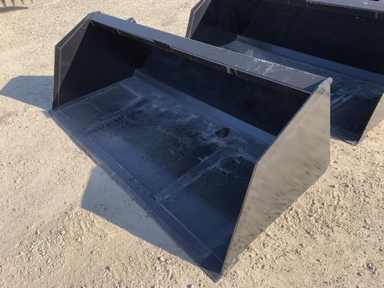 New 84" High Capacity Skid Loader Bucket