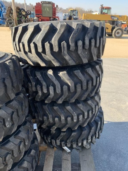 New Camso 12-16.5 Tires on Bobcat 8 Bolt Rims