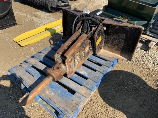Husky Hydraulic Skid Loader Hammer