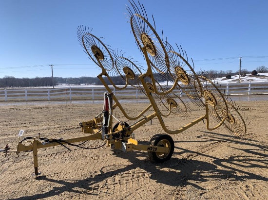 2005 Vermeer WR20 8 Wheel Rake