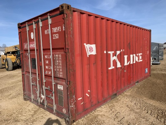 K-Line 20' Shipping Container