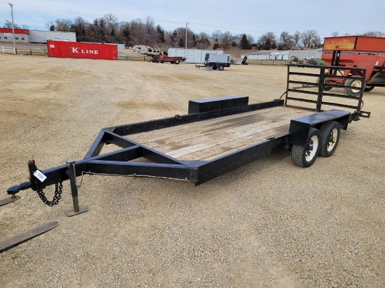 Homemade 18' Tandem Axle Trailer