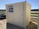 New Steel Container w/ Door and Window