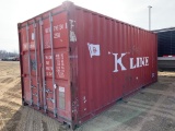 K-Line 20' Shipping Container