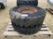 9.00 x 20 Tires - 8 Bolts Rims