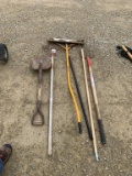 Yard Tools, Rake, Fork, Scraper