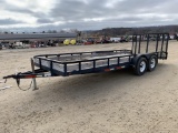 2000 Load Trail 16' x 7' Tag Trailer w/ Ramp