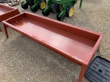 New 7 1/2'  x 2 1/2' Feed Bunk