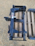 Skid Steer Quick Hitch w/ Trailer Mover