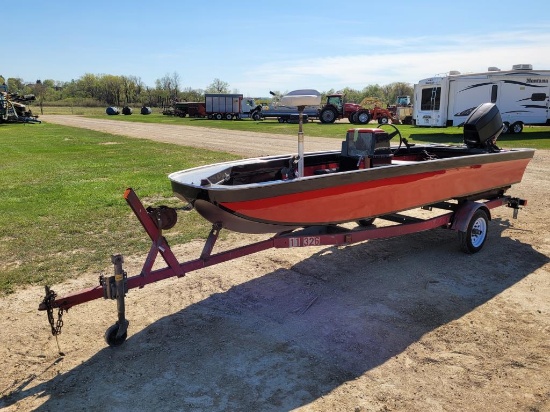 16' Boat w/ Trailer