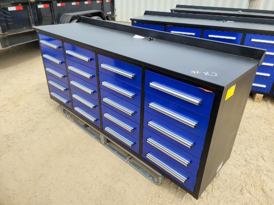 NEW - 7' 20 Drawer Tool Box