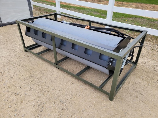 NEW - 72" Vibratory Roller For Skid Steer
