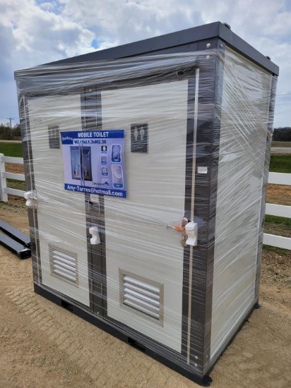 NEW - 2 Stall Mobile Toilet