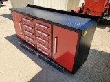 7' 10 Drawer Work Bench