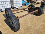 (2) 7000 lb Axles