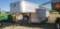 FEATHERLITE 7 X 20 ALUMINUM LIVESTOCK TRAILER