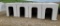 4-SECTION FIBER GLASS CALF HUTS