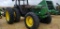 JOHN DEERE 4960 TRACTOR FWA, CAB FIRE,