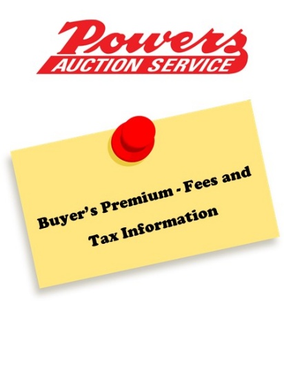 BUYER'S PREMIUM & FEES