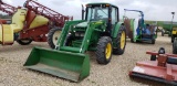 JOHN DEERE 6420 TRACTOR W/ JD 673 LOADER