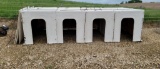 4-SECTION FIBERGLASS CALF HUTS