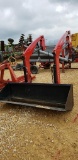 MASSEY 931X LOADER W/ BUCKET